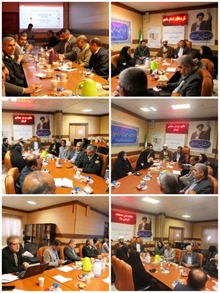 برگزاری کارگروه زیستی، پدافند غیرعامل وشورای سلامت امنیت غذایی شهر سپیددشت( بخش پاپی) 